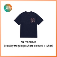 [MLB KOREA]Paisley Megalogo Short-Sleeved T-Shirt