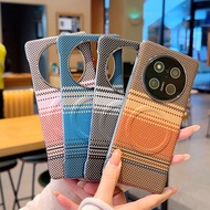 Magnetic Fabric Carbon Fiber Case Honor X9C Shockproof Mobile Phone Cases
