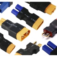 Adapter Xt60 Male Female plug to Ec5 ,T pulg,TRX plug ,Ec3 plug