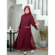 Ganis Ana 2026 Girls' Party Dresses Gsmis Bj Famis Eid al-Fitr Ages 1 2 3 4 5 6 7 8 9 10 11 12 13 14