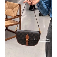 Celine Folco Saddle Bag Celine Underarm Bag Celine Saddle Bag ce Presbyopic Saddle Bag ce Saddle Bag