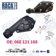For Audi A4 B7/B8,A5,A6 C6,A7 Sportback,A8L D4,Q5 3.2T Engine Cooling Flange Thermostat Cover 06E121