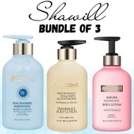 3pcs Bundle of Shawill Whitening Body Lotion