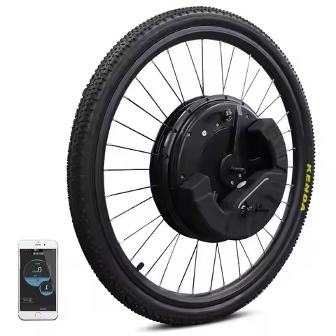 iMortor 3 Ebike Conversion Kit with Battery, 36V 350W Front Motor, 26" Wheel Bluetooth Version with 