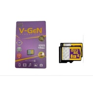 MEMORY CARD V-GEN 4GB CLASS 6 ORIGINAL/MC V-GEN 4GB