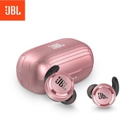 ♥จำกัด Gratis Ongkir♥JBL T280 TWS หูฟังไร้สายเบสหูฟังบลูทูธหูฟังกันน้ำเล่นกีฬาชุดหูฟังพร้อมไมโครโฟน