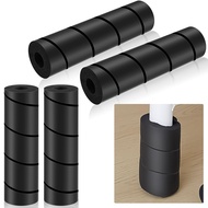 4 Pcs Bed Frame Toe Protectors 6inch Bed Frame Leg Covers, Bed Frame Feet Protectors for Toe Saver K