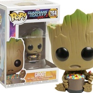 Funko Pop! Marvel Guardian Of The Galaxy Vol 2 - Groot With Candy Bowl