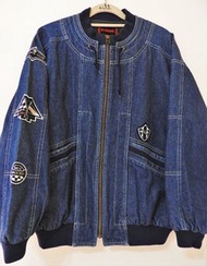 【日本製】🔵McGREGOR 牛仔外套🔵M號 二手 古著 90年代 丹寧 復古 男生 女生 飛行夾克 美式美國 日系 藍色 0210