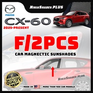 NinjaShades PLUS Mazda CX-60 CX60 2025-Present [6PCS/SET] Magnetic Car Sunshades PREMIUM Quality