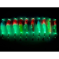 CANDAT SOTONG Squid Jig Lure Luminous 92mm 4.8g CLONE BRANDED JIG