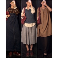 APRIL6 CLOTHING/ DEMO COVER PHOTO/ pre-mixed long vintage dress set ins: april6_clothing