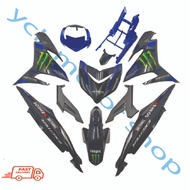YAMAHA Y15 V1 Y15ZR V1 MONSTER LTD EXR GP LUMINOUS GREEN OEM COVER SET STICKER STRIPE SIAP TAMPAL
