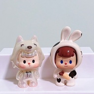 [Genuine]  BuEr Fuji Wolf & Bunny Limited Series Mini Figure Confirmed Doll Ornament Gift