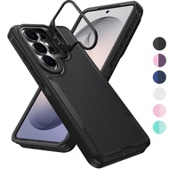 Camera Metal Kickstand 2-Layer Shockproof Protective Case for Samsung S26 Ultra,S26+,S25 Ultra,S25 F