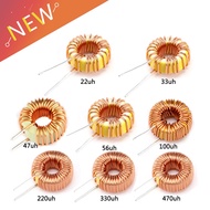 Toroid Inductor 3A Winding Magnetic Inductance 22uH 33uH 47uH 5647uH 100uH 220uH 330uH 470uH Inducto