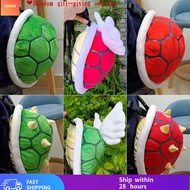 【免运费】6Style Game Super Mario Bros. Anime Koopa Troopa Paratroopa Plush School Bag Turtle Shell Torto
