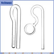 Aquarium Lily Tube Fish Tank Inflow Outflow Clear Control The Water Level Remove Oil Stains Glass Li