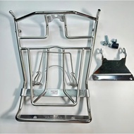 Baga AB20 - AB24 125cc/160cc Inox Sơn Đen Titan 10 ly Air Blade 2020-2025