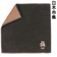 日本市集 - 日版DAKS 經典小熊刺繡 黑色 純棉毛巾手帕 (814)【市集世界 - 日本市集】