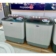 Fujidenzo 6 kg Twin Tub Washing Machine with Dryer JWT-601 (Gray)
