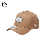 New Era 9FORTY A-Frame Golf Stretch Cotton Washable Oval Logo Khaki Snapback Cap