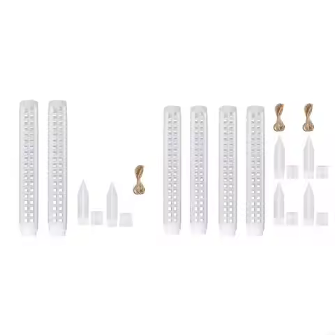 G5AB 2/4pcs Plastic Moss Poles Stackable Moss Totems Poles Sphagnum Moss Poles