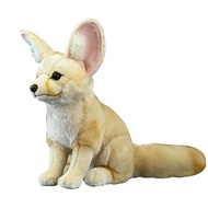 Realistic Fennec Fox Plush Toy, 10.24 Inch Soft Desert Fox Stuffed Animal Gifts For Kids, Wild Onez 