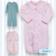 Winter Clothes Newborn Baby Pajamas Carter's Brand Authentic Size: To 9 (NB 3m 6m 9m) New