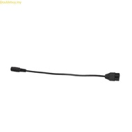 Doublebuy DC5521 to 12V Power Adapter for Computer Case Fan 5521 to 4Pin Fan Connector