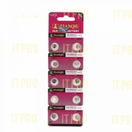 PRO 🏠 10pcs AG4 1.5V Battery Akaline battery Tianqiu 10pcs satu papan battery