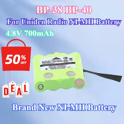 Brand New NI-MH Battery 4.8V 700mAh Replacement For Uniden Radio BP-38 BP-40 BT-1013 For MOTOROLA TL