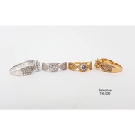 18K gold plated luxury ring