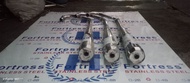 STAINLESS MUFFLER CHICKEN PIPE FOR RUSI 125 150 175 SKY GO AND EURO
