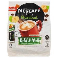 Nescafe Premix latte Coffee 24g~31g caramel mocha hazelnut milk tea