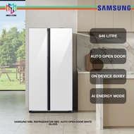 Samsung RS80F65MNW/ME 646L SBS Family Hub Black Refrigerator Auto Open Door On Device Bixby RS80F65M