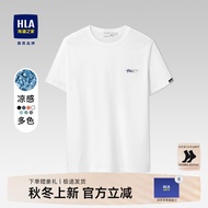 [Ready Stock] HLA/Hailan House Breathable Bottoming Shirt Short-Sleeved T-Shirt Round Neck Summer Si