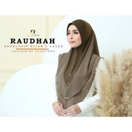 EZZUFIRDA! TUDUNG SARUNG RAUDHAH 2 LAYER SAIZ L (PART 1)