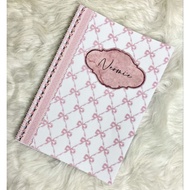 Customized Coquette Planner - Coquette Girl Planner