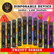 [Ready Stock] Werti Guard Disposable 800++ Puffs Fruity Series
