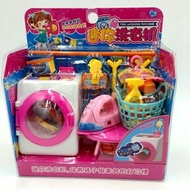 Children Washing Machine Toys Rotatable Play House Simulation Small Appliances Boys Girls 3-4-5-6 Ye
