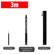 Gậy Selfie vô hình 3M amagisn gậy dài Monopod mở rộng sợi carbon 118 "cho phụ kiện GoPro Max insta36