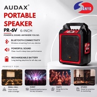 [PR-6V] AUDAX POWERFUL PORTABLE SPEAKER PA SPEAKER SYSTEM FOR LECTURER/EVENT/STUDIO