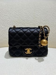 Chanel Mini Flap Bag 金球 全新