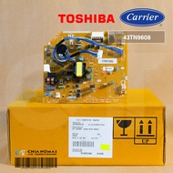 43TN9608 แผงวงจรแอร์ Carrier แผงบอร์ดแอร์แคเรียร์ บอร์ดคอยล์เย็น รุ่น 42TVDA024 อะไหล่แอร์ ของแท้ศูน