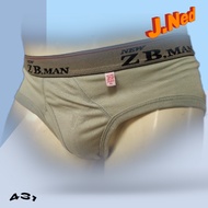 J431 Zb (1-3 pcs) Man Underwear for Adult and Teenage Men, Adult Men's Cd Size M - 4L