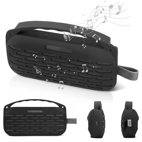 Soft Silicone Case Cover for Bose SoundLink Flex 2nd Gen Speaker Travel Protective Carrying Pouch Dr