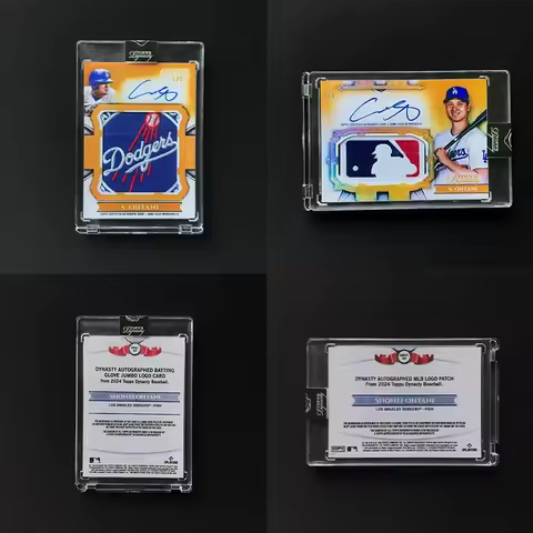 2024 Topps DIY Dynasty Dodge Shohei Ohtani Team Logo Cutting Signature Card Printing Signature Repli