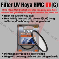 Kính Lọc Filter UV Hoya HMC UV(C) Made in Japan đầy đủ kích cỡ 39mm 43mm 46mm 49mm 52mm 55mm 58mm 62