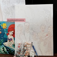 Customised Painting By Numbers Canvas Frame 40x60cm/30x40cm